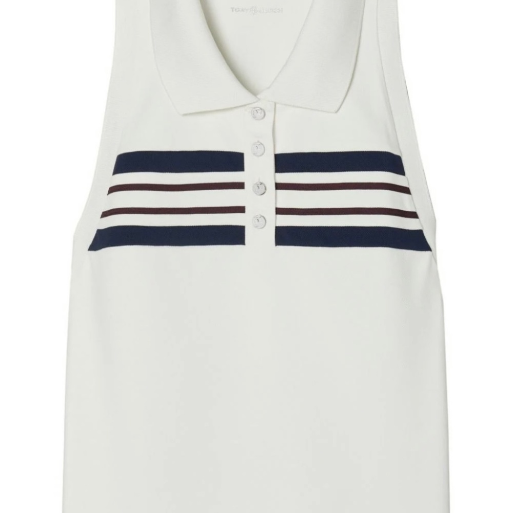 Tory Burch Striped Tank Top